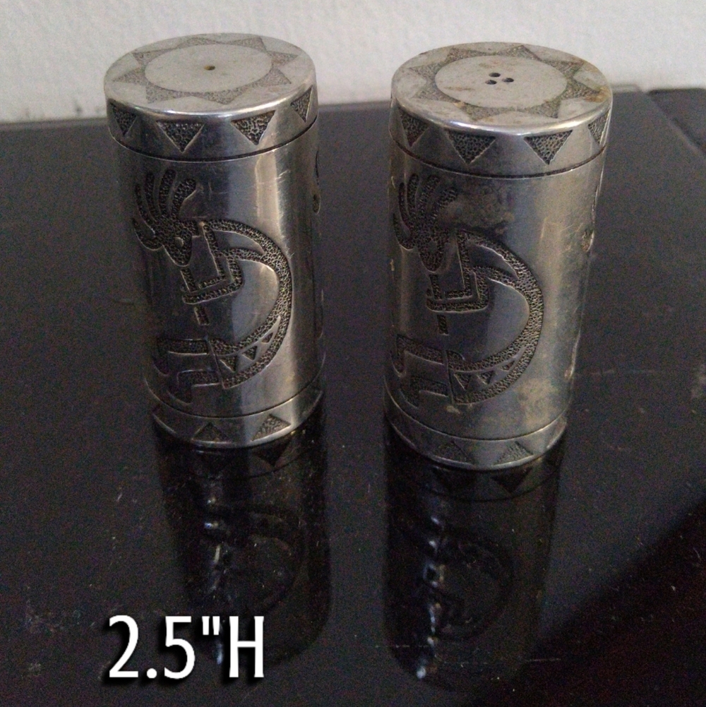 Silver Salt and Pepper Shakers